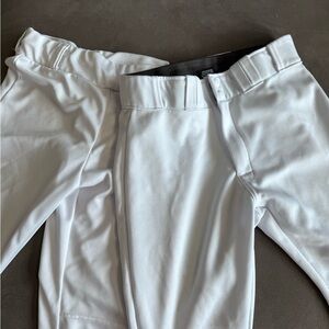 Set of 2 White Baseball Pants